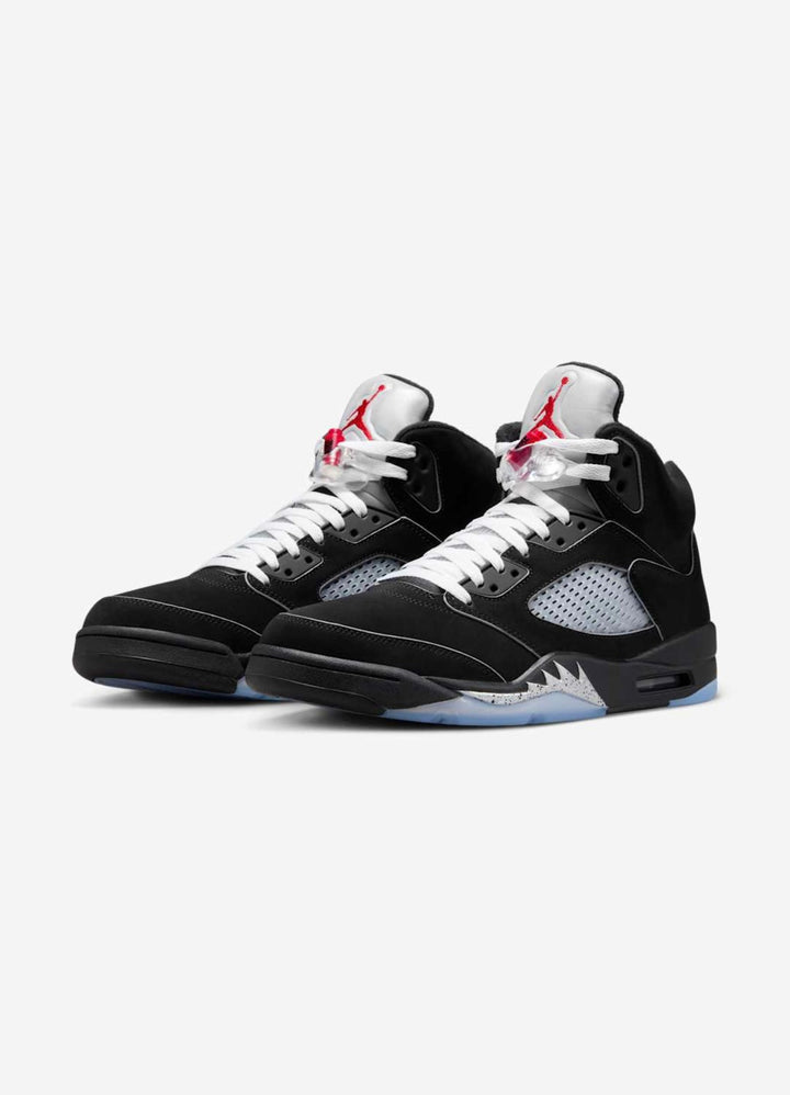 Black Metallic Air Jordan Retro 5 -2025 Edition