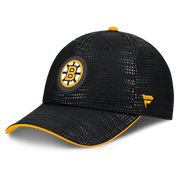 Boston Bruins Fanatics Authentic Pro Rink Debossed Stretch Fit Hat - Black Techwosell