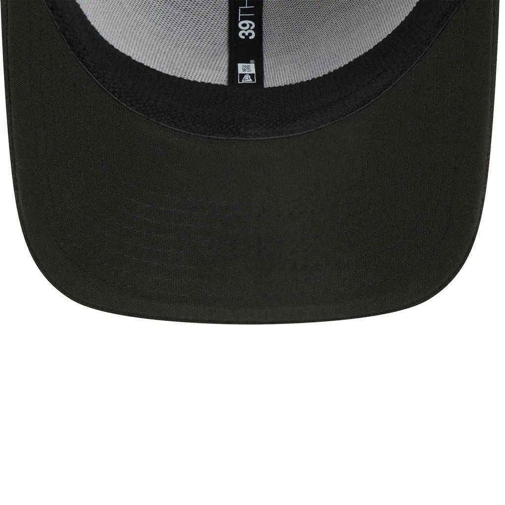 San Diego Padres New Era Logo 39THIRTY Flex Hat - Black Techwosell