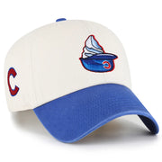 Chicago Cubs '47 Unisex Single Swirl Ice Cream Helmet 2.0 Clean Up Adjustable Hat - Natural Techwosell