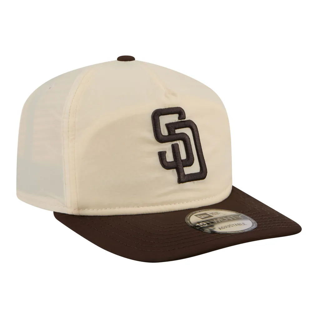 San Diego Padres New Era Everyday 19TWENTY Adjustable Hat - Cream/Brown