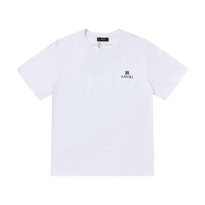 Amiri White T-Shirt Without Collar Techwosell