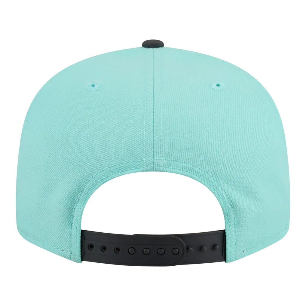 Golden State Warriors New Era Color Pack Two-Tone 9FIFTY Snapback Hat - Turquoise/Charcoal Techwosell