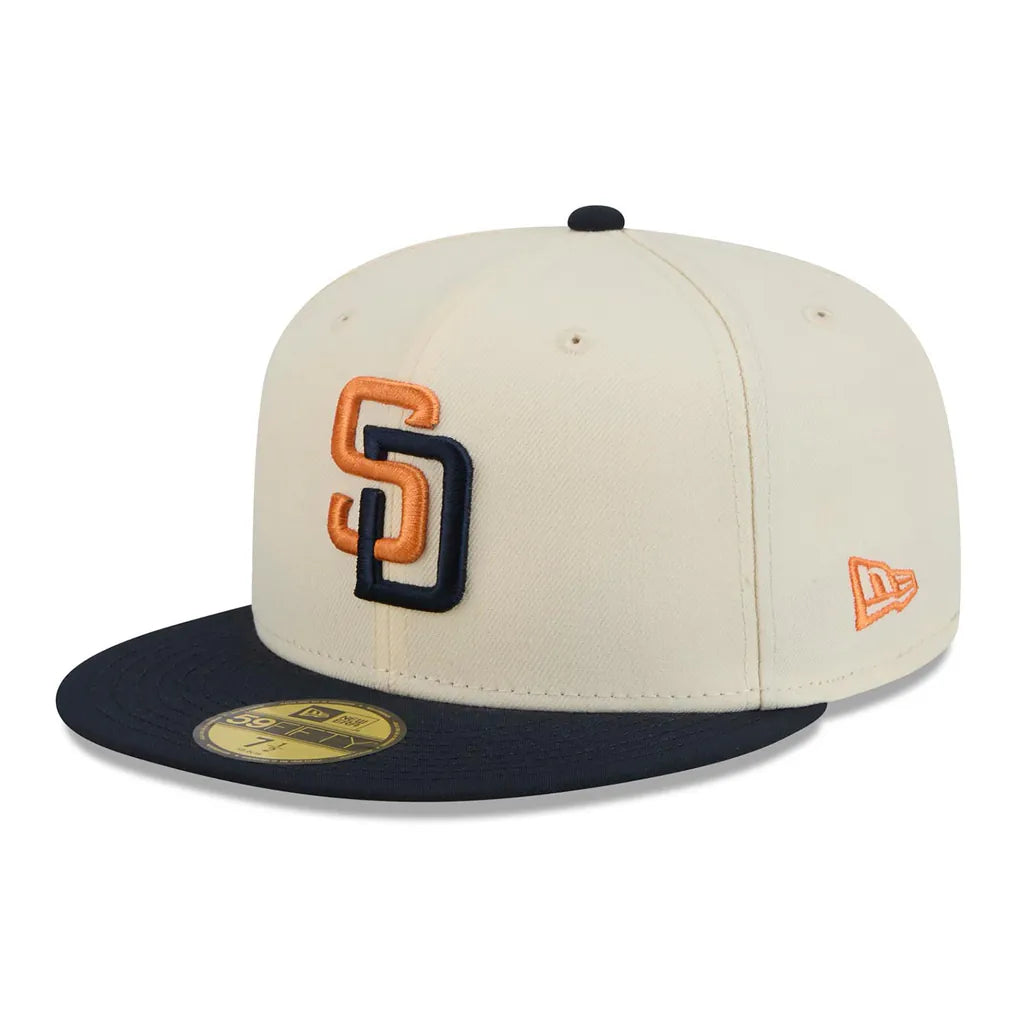 San Diego Padres New Era 2026 City Connect 59FIFTY Fitted Hat - Cream/Obsidian