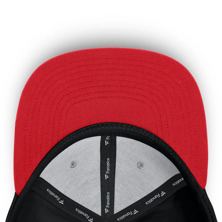 Atlanta Braves Fanatics Glint Snapback Hat - Black