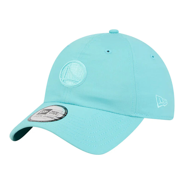 Golden State Warriors New Era Unisex Color Pack Ripstop Casual Classic Adjustable Hat - Turquoise