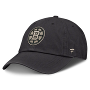 Boston Bruins Fanatics Road Phantom Washed Adjustable Hat - Charcoal Techwosell