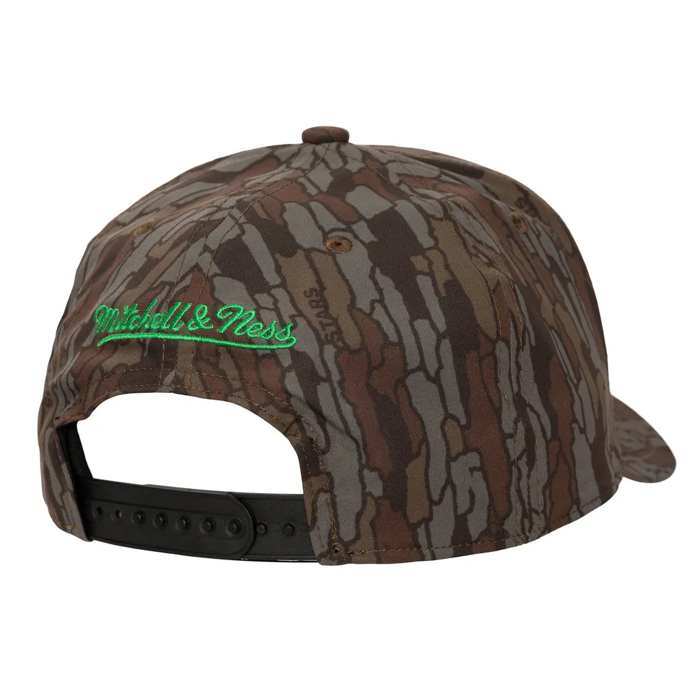 Dallas Stars Mitchell & Ness Hidden Camo Pro Crown Adjustable Hat - Camo