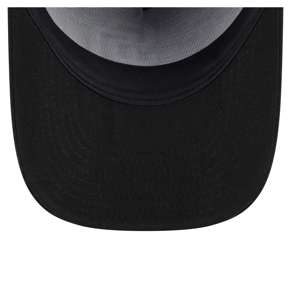 San Diego Padres New Era Motion A-Frame 9FIFTY Snapback Hat - Black Techwosell