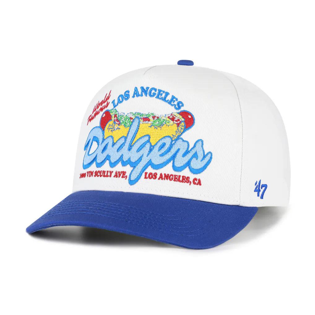 Los Angeles Dodgers '47 Glizzy Collection Hitch Adjustable Hat - White/Royal