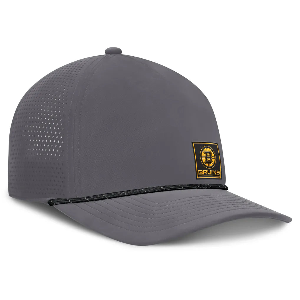 Boston Bruins Fanatics Captain Rope Adjustable Hat - Gray Techwosell