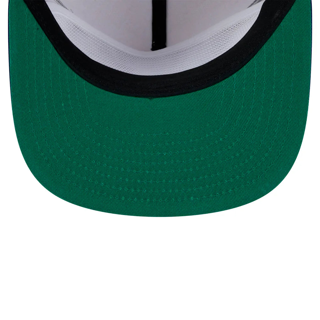 Los Angeles Dodgers New Era Iron Golfer Snapback Hat - Cream