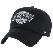 Los Angeles Kings '47 Core Logo Clean Up Adjustable Hat - Black Techwosell