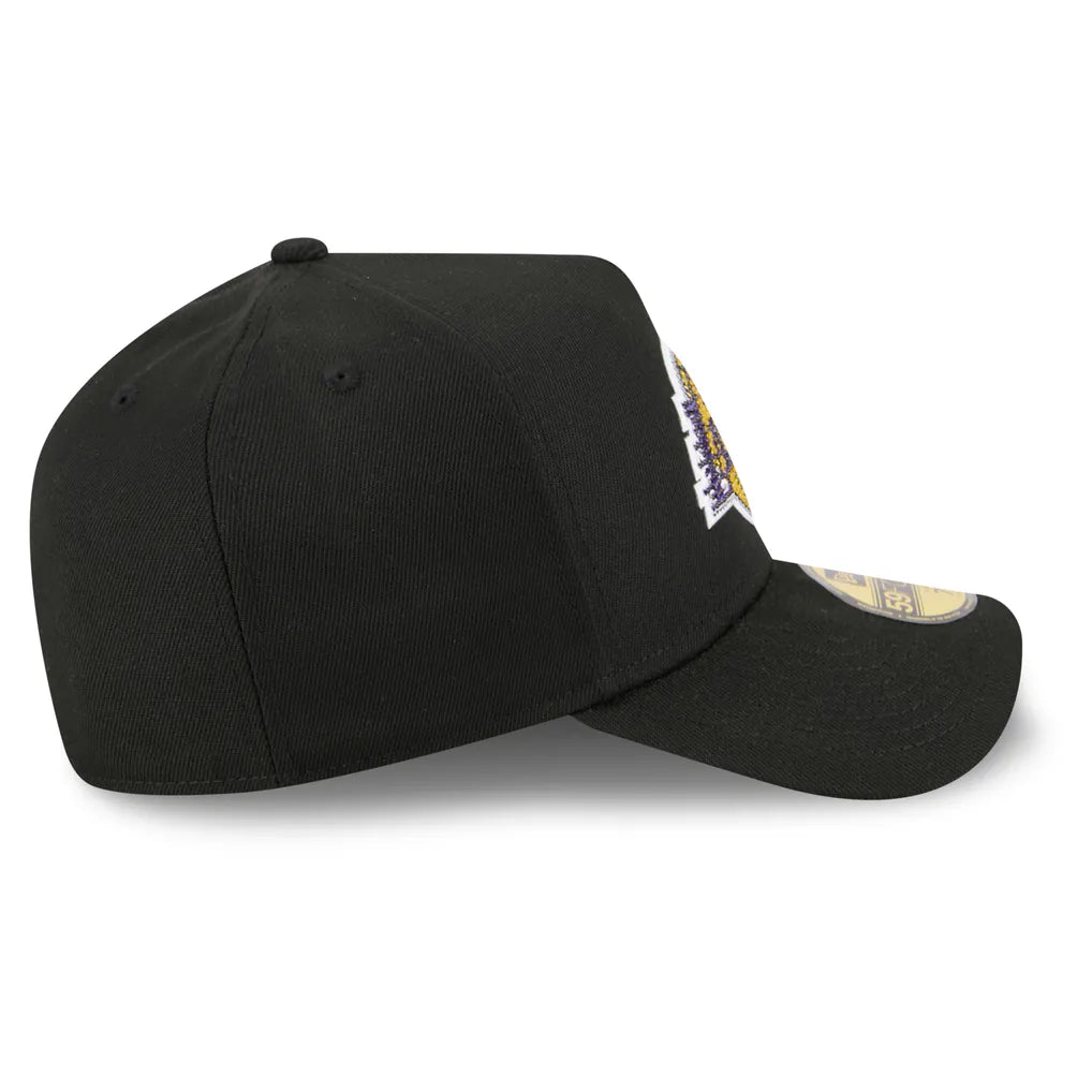 Los Angeles Lakers New Era 2026 NBA Draft On-Stage Crystal A-Frame 59FORTY Fitted Hat - Black