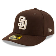 San Diego Padres New Era Alternate 2020 Authentic Collection On-Field Low Profile 59FIFTY Fitted Hat - Brown Techwosell