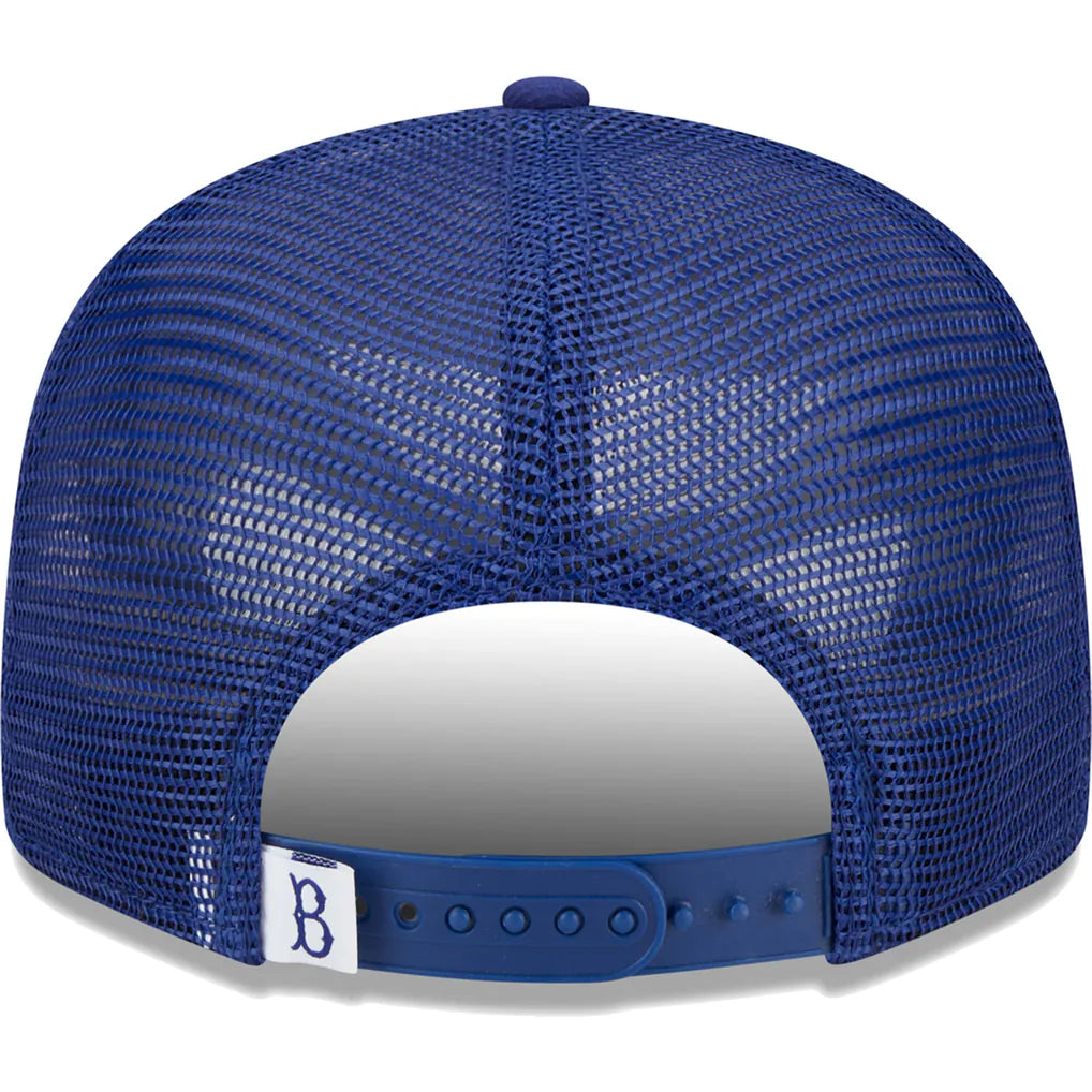 Brooklyn Dodgers New Era Cooperstown Collection Team Color Trucker 9FIFTY Snapback Hat - Royal