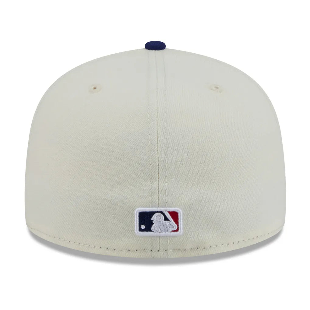 Los Angeles Dodgers New Era Blossom 59FIFTY Fitted Hat - White/Royal Techwosell