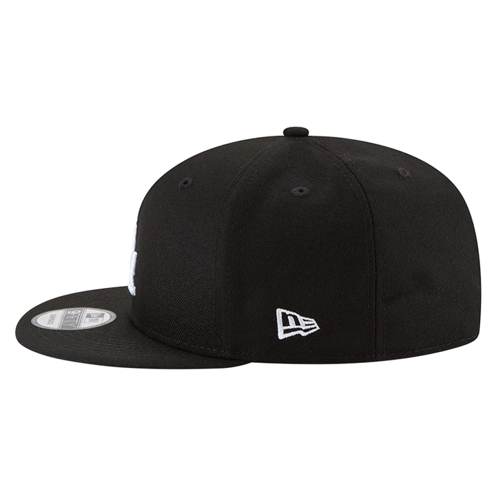 Los Angeles Dodgers New Era 2024/25 Back-to-Back Champions Diamond Side Patch 9FIFTY Snapback Hat - Black