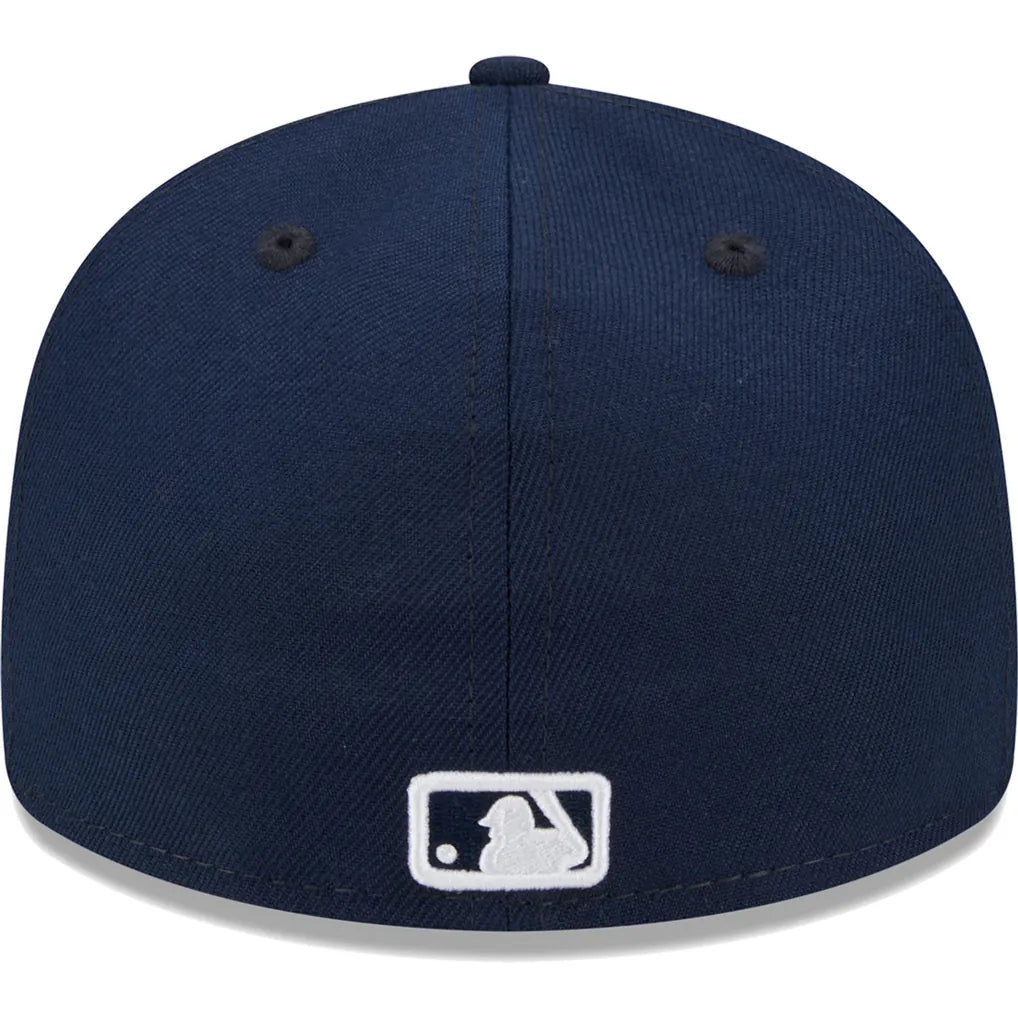 Boston Red Sox New Era Oceanside Low Profile 59FIFTY Fitted Hat - Navy Techwosell