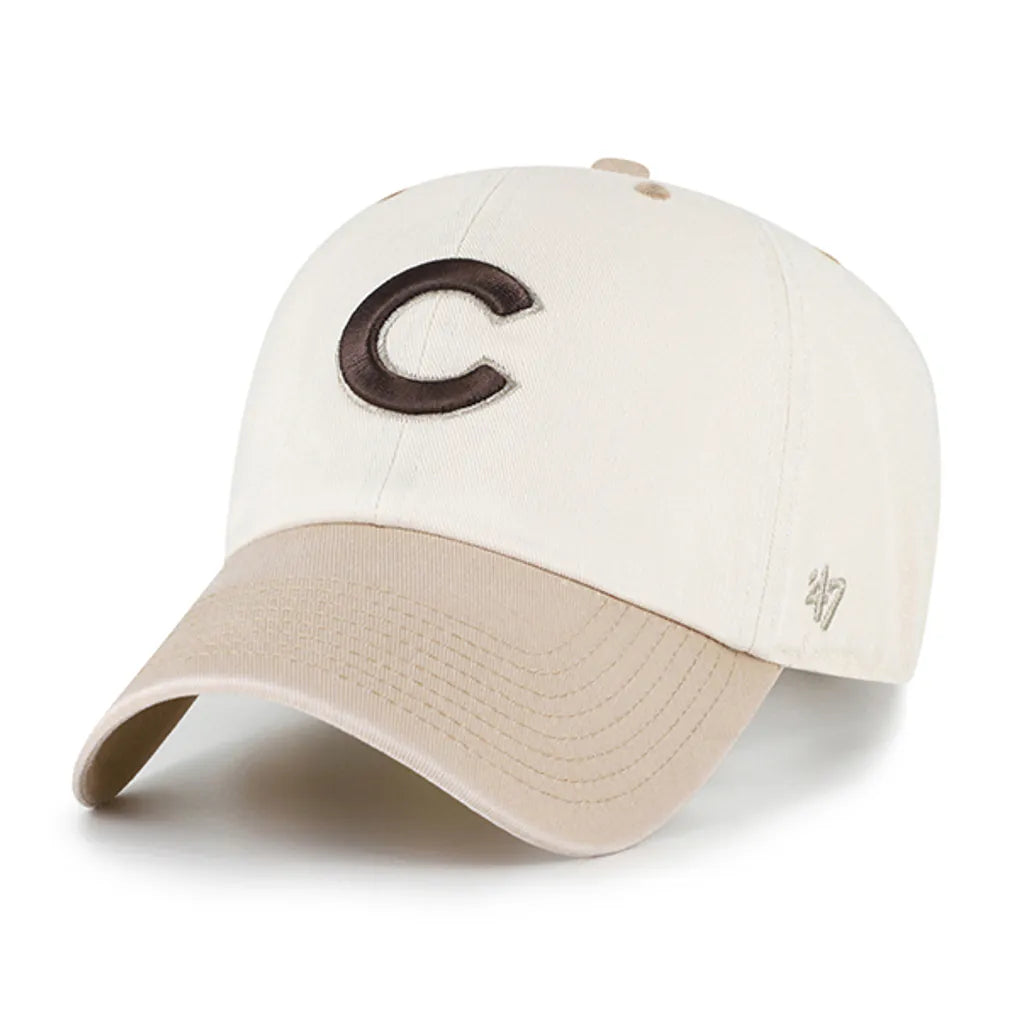 Chicago Cubs '47 Neutral Terrain Clean Up Adjustable Hat - Natural/Tan