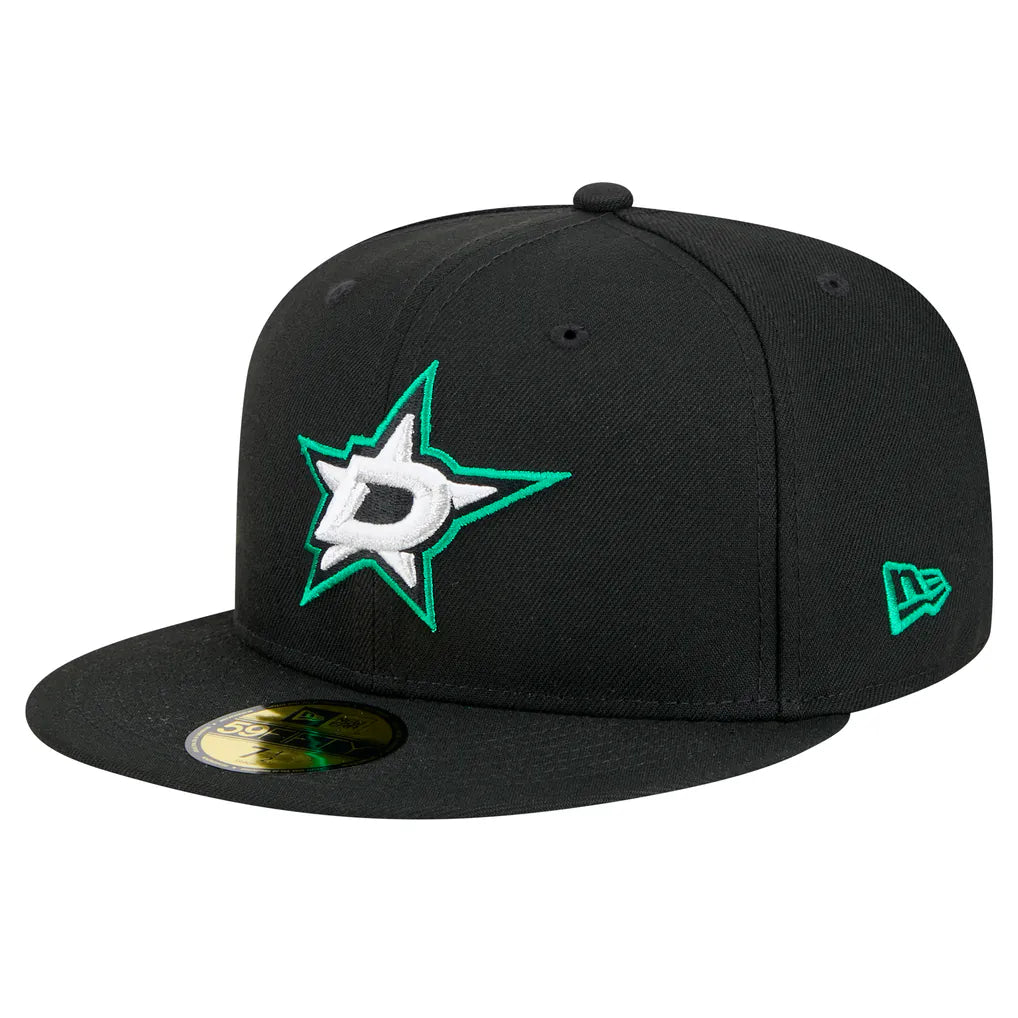 Dallas Stars New Era Core 59FIFTY Fitted Hat - Black