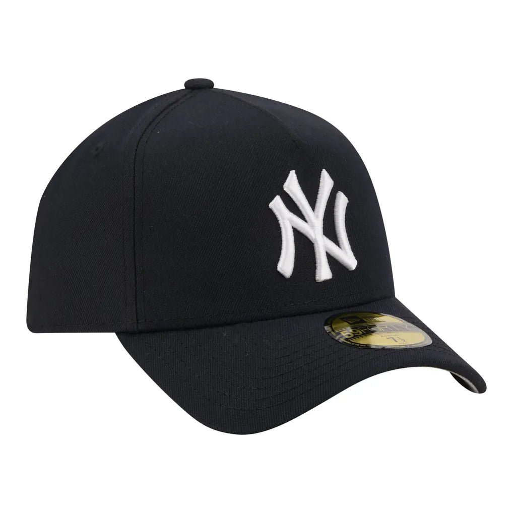 New York Yankees New Era A-Frame 59FORTY Fitted Hat - Navy