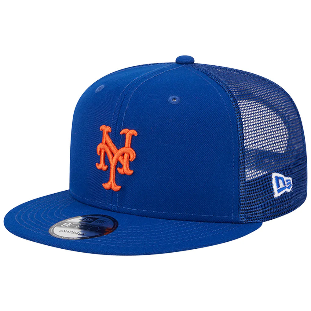 New York Mets New Era Team Color Trucker 9FIFTY Snapback Hat - Royal