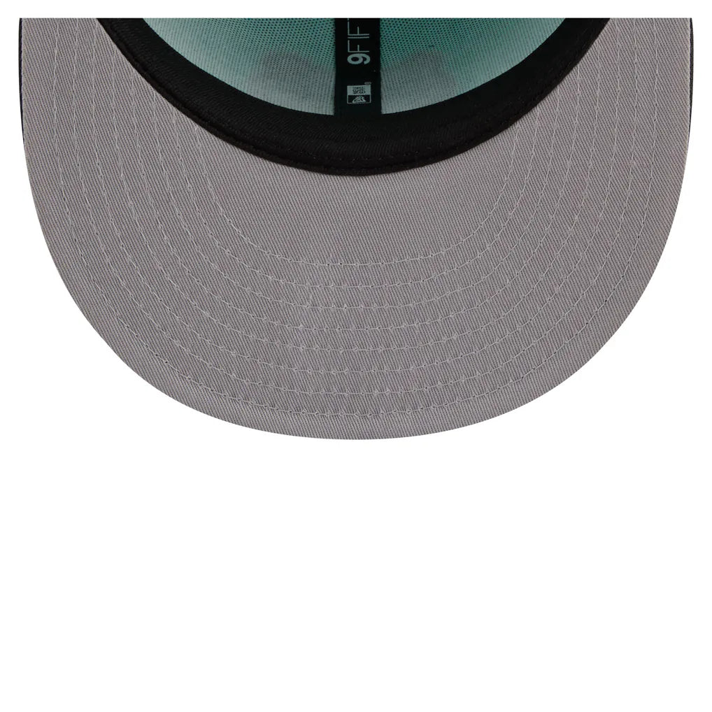 Memphis Grizzlies New Era Color Pack Two-Tone 9FIFTY Snapback Hat - Turquoise/Charcoal Techwosell