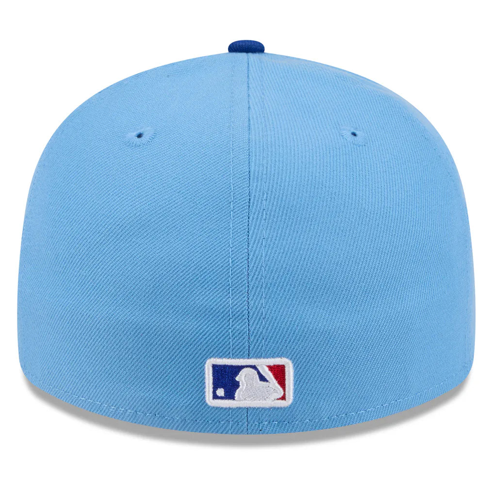 Chicago Cubs New Era 2026 Spring Training Low Profile 59FIFTY Fitted Hat - Light Blue/Royal Techwosell