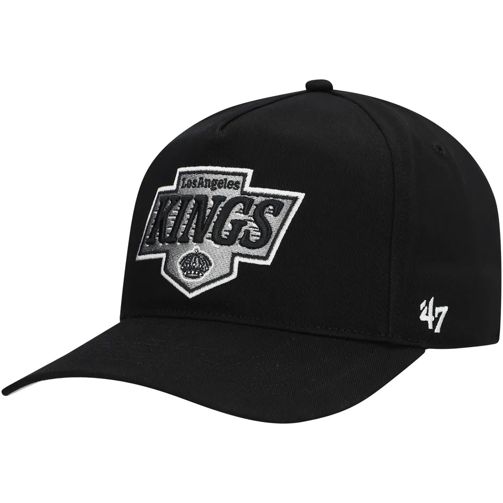 Los Angeles Kings '47 Primary Hitch Adjustable Hat - Black Techwosell