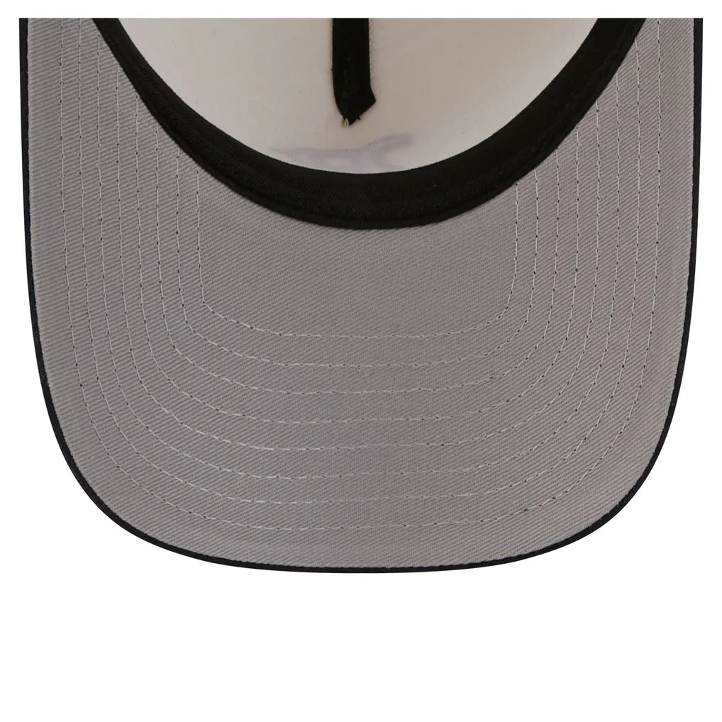 Boston Red Sox New Era Chrome A-Frame 59FORTY Fitted Hat - Cream