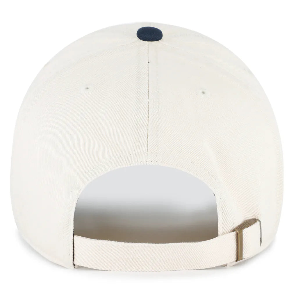 Atlanta Braves '47 Unisex Single Swirl Ice Cream Helmet 2.0 Clean Up Adjustable Hat - Natural Techwosell