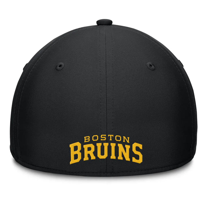 Boston Bruins Fanatics Primary Logo Flex Hat - Black