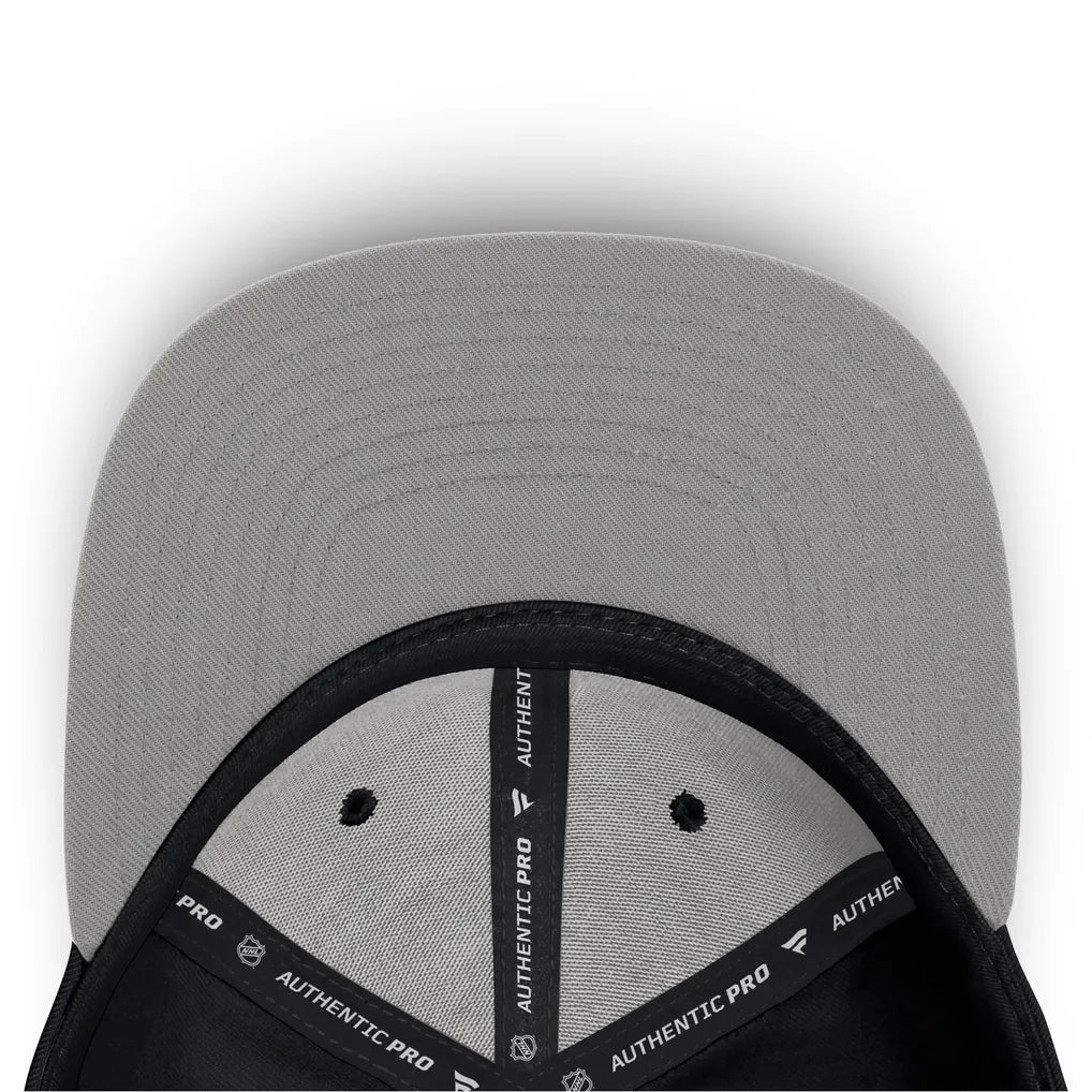 Los Angeles Kings Fanatics Authentic Pro Rink Snapback Hat - Black Techwosell