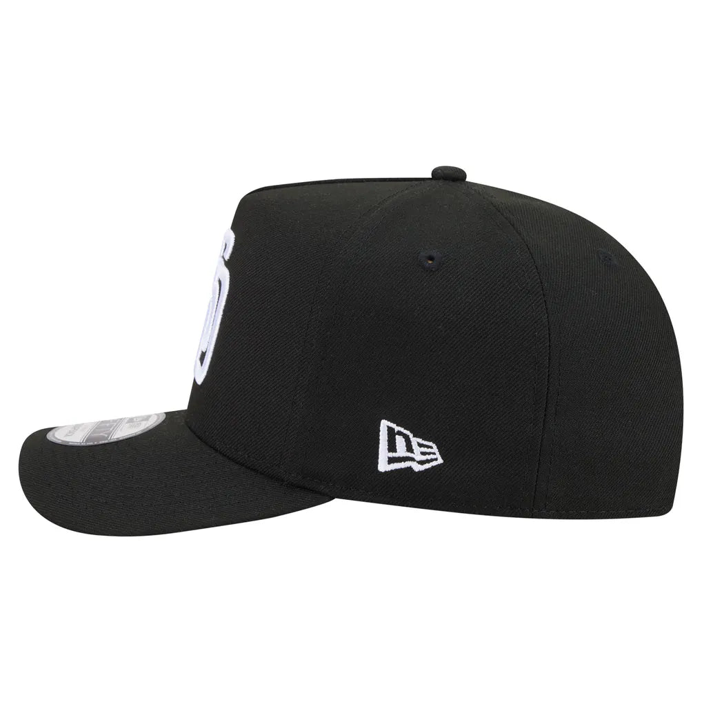 San Diego Padres New Era Motion A-Frame 9FIFTY Snapback Hat - Black