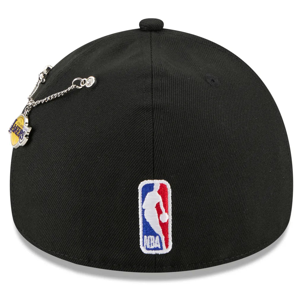 Los Angeles Lakers New Era 2026 NBA Draft On-Stage Crystal A-Frame 59FORTY Fitted Hat - Black