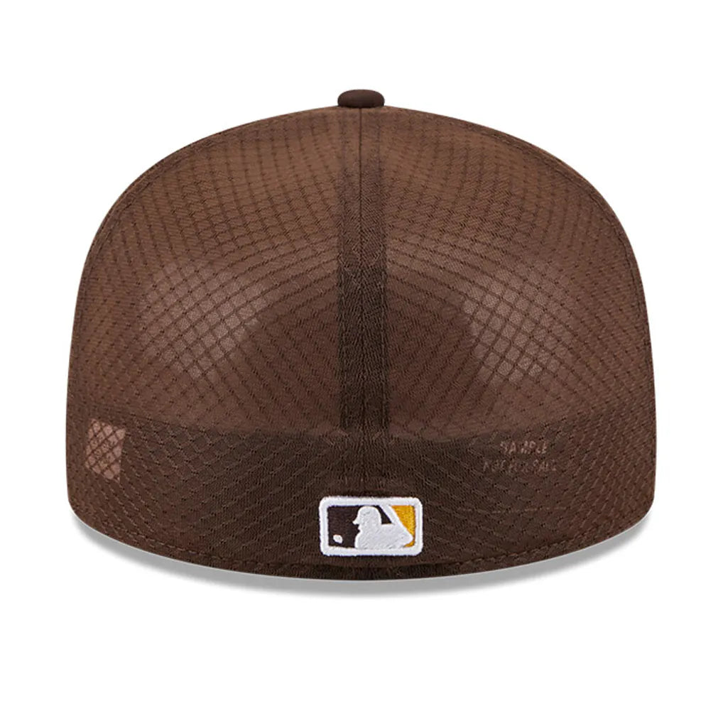 San Diego Padres New Era 2026 Batting Practice 59FIFTY Fitted Hat - Brown Techwosell