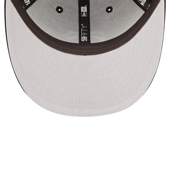San Diego Padres New Era Low Profile 59FIFTY Fitted Hat - Black