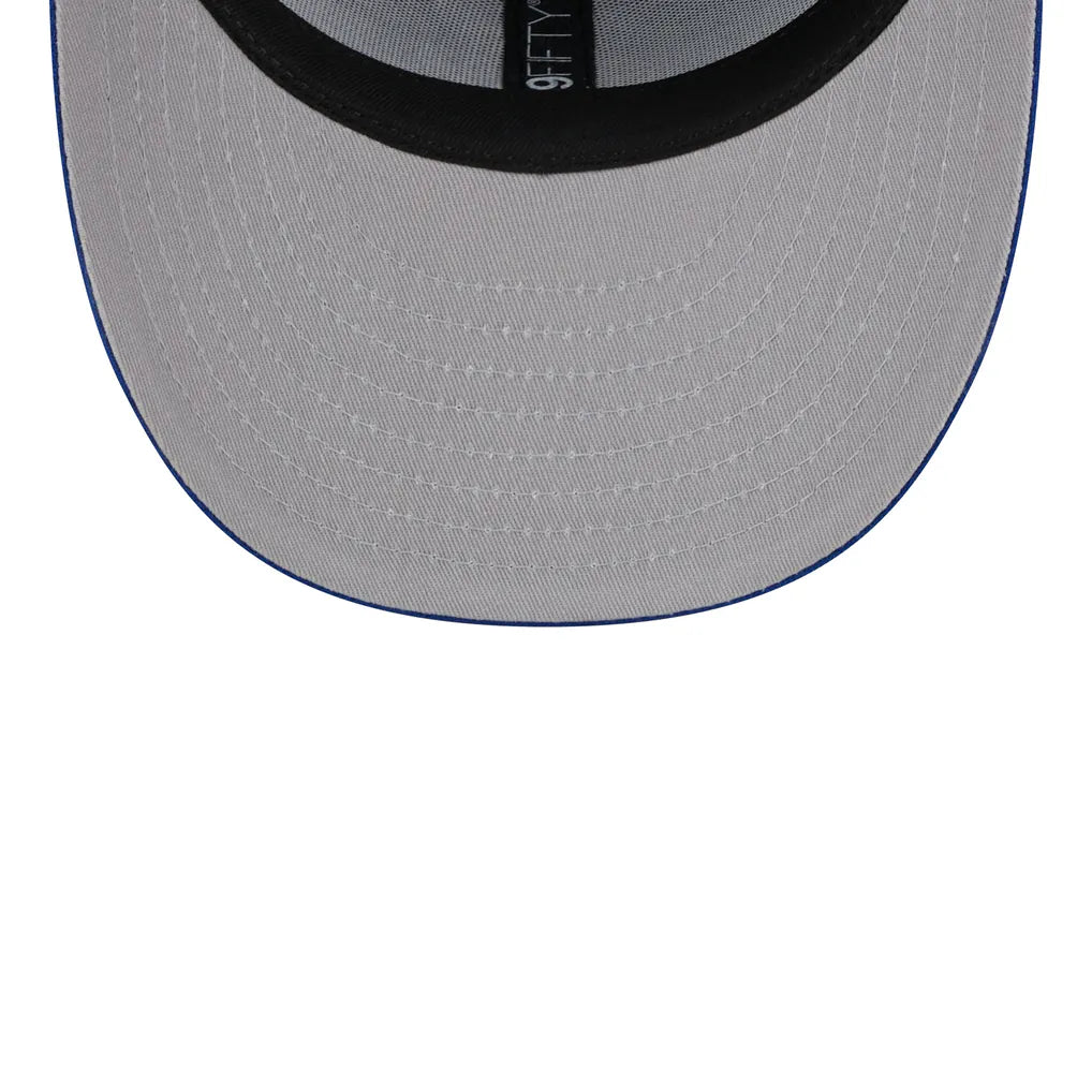 Atlanta Braves New Era White Logo Low Profile 59FIFTY Fitted Hat - Royal