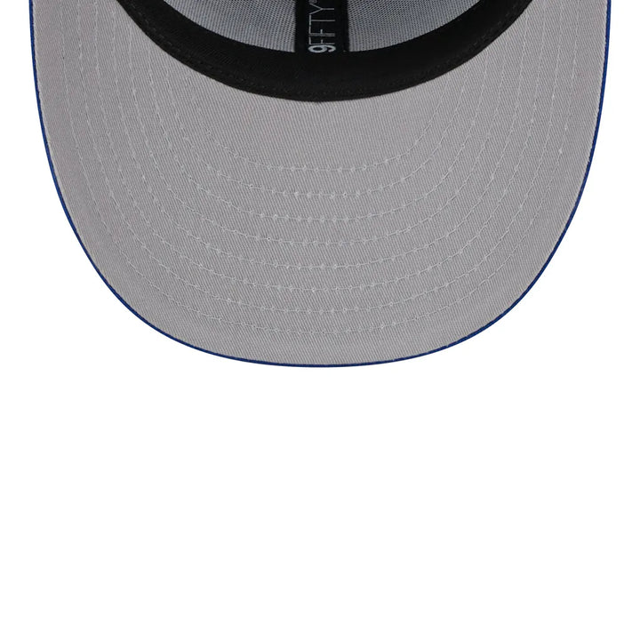 Atlanta Braves New Era White Logo Low Profile 59FIFTY Fitted Hat - Royal