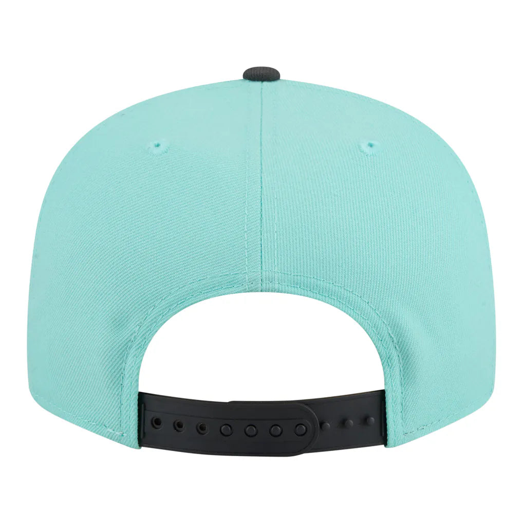 Memphis Grizzlies New Era Color Pack Two-Tone 9FIFTY Snapback Hat - Turquoise/Charcoal