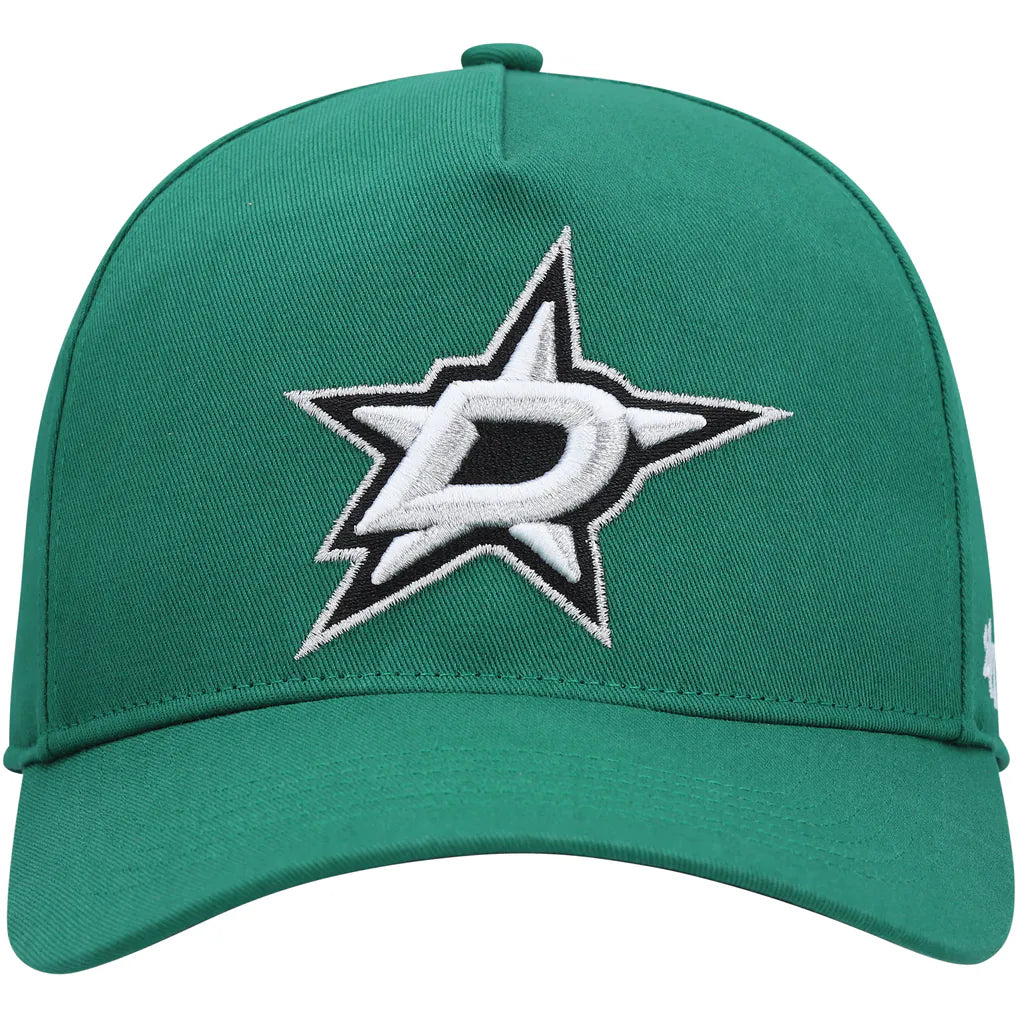 Dallas Stars '47 Primary Hitch Snapback Hat - Kelly Green Techwosell
