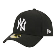 New York Yankees New Era A-Frame 59FORTY Fitted Hat - Black Techwosell