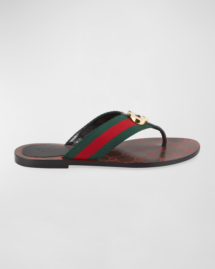 Gucci Men's Kika Thong Sandals