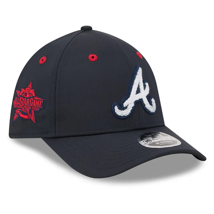 Atlanta Braves New Era 2026 MLB All-Star Game Workout 39THIRTY M-Crown Flex Hat - Navy