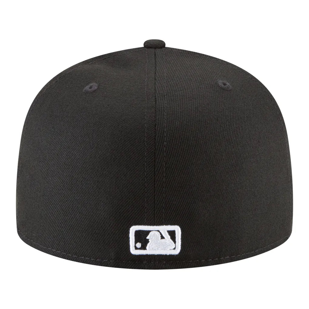 Los Angeles Dodgers New Era Blue Heaven On Earth Marquee Patch 59FIFTY Fitted Hat - Black