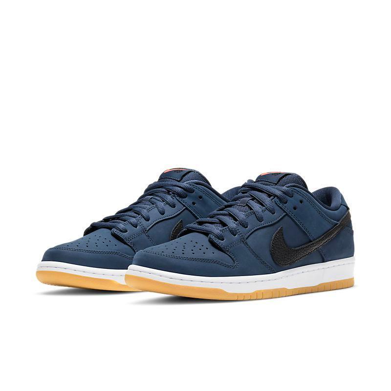 Nike Dunk Low – Midnight Suede Gum Sole Edition Techwosell