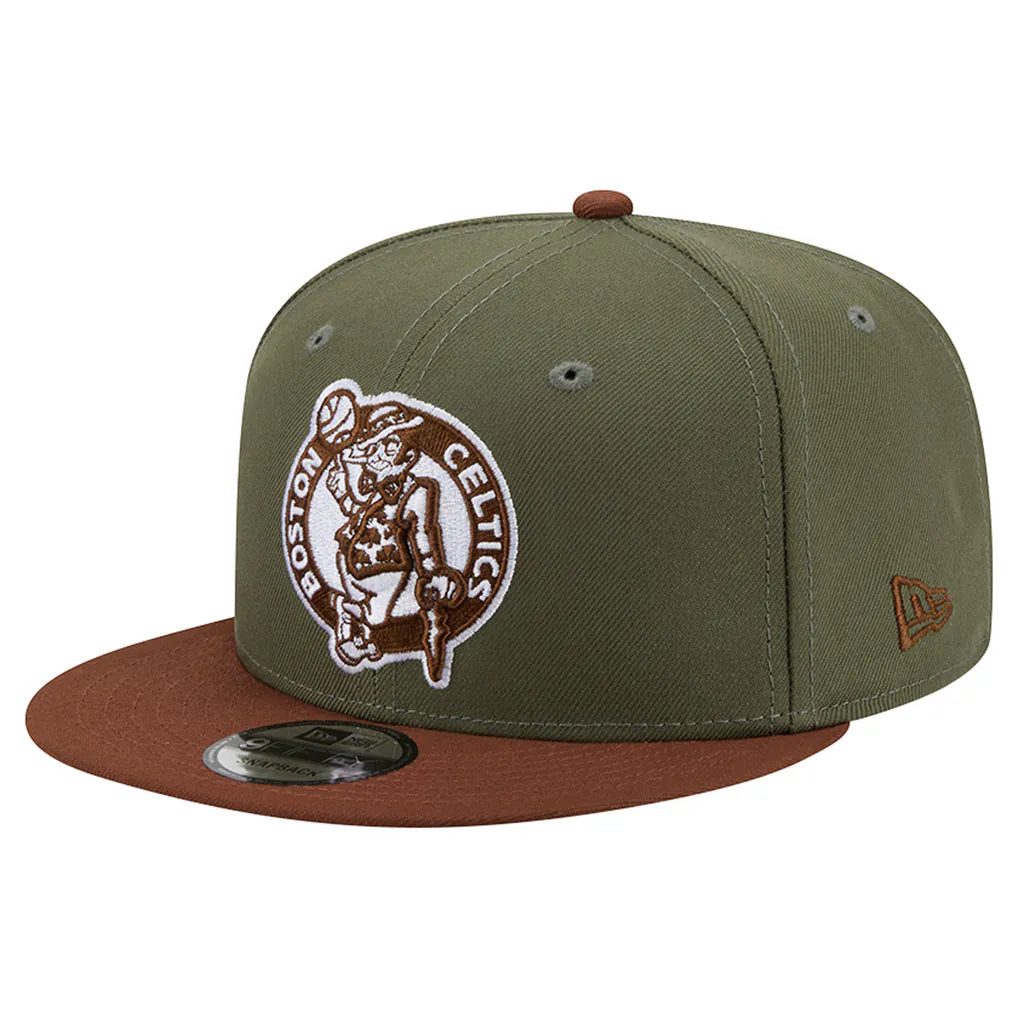 Boston Celtics New Era Color Pack 9FIFTY Snapback Hat - Green/Brown