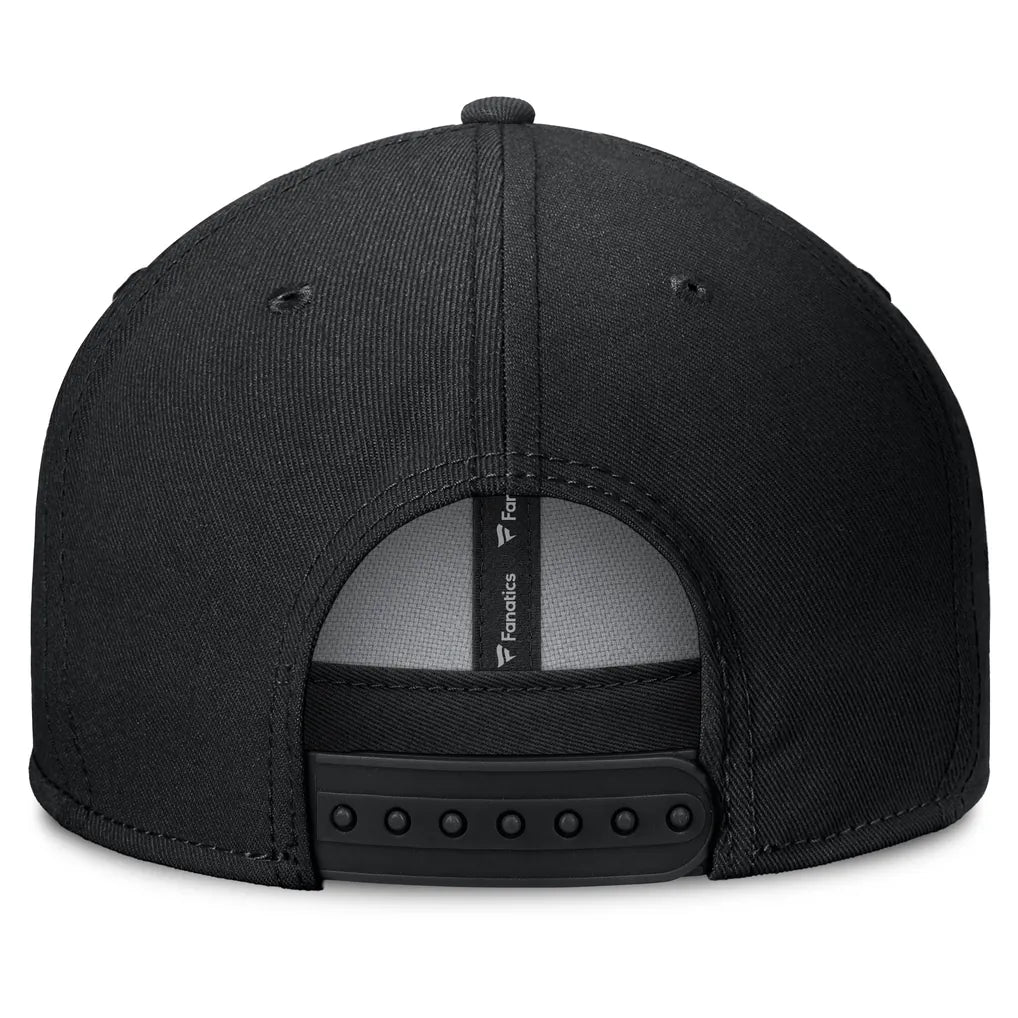 Boston Bruins Fanatics Primary Logo Snapback Hat - Black Techwosell