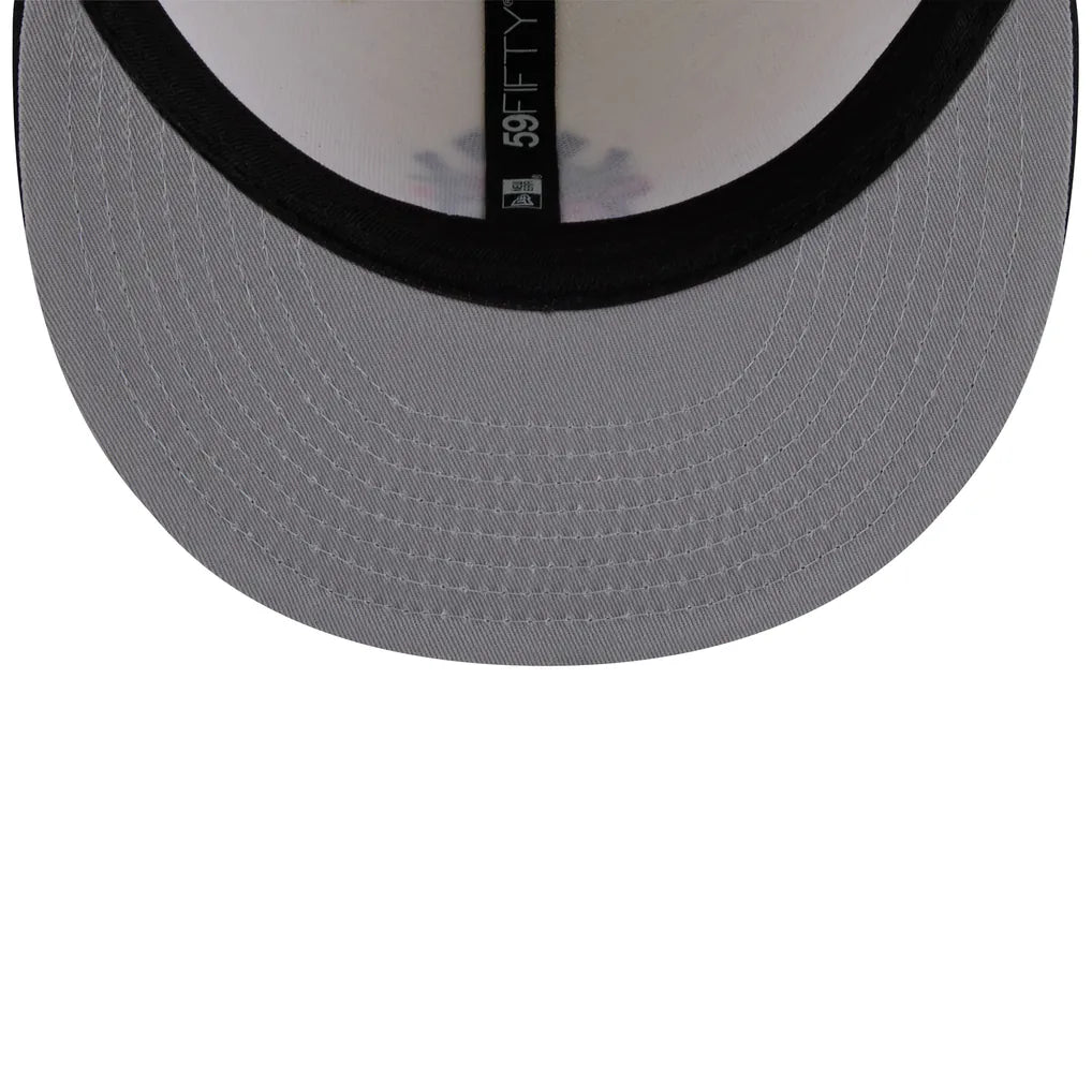 New York Yankees New Era Blossom 59FIFTY Fitted Hat - White/Navy Techwosell